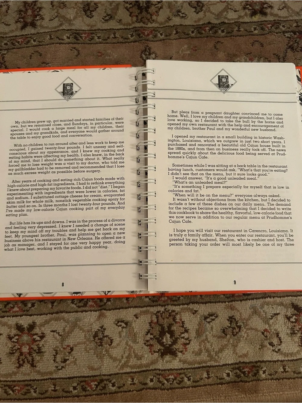 Low-Calorie Cajun Cooking - Orange Cookbook